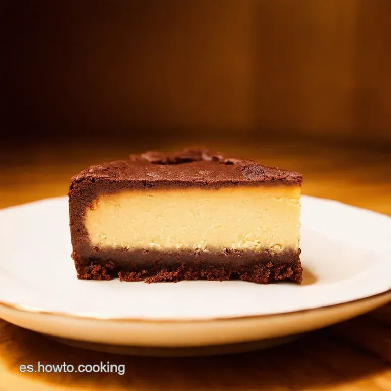Brownie Cheesecake El Matrimonio Perfecto Entre Chocolate Y Queso presentation