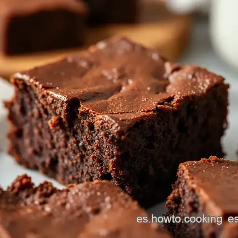 Brownies Esponjosos: &iexcl;Un Bocado de Cielo Achocolatado!