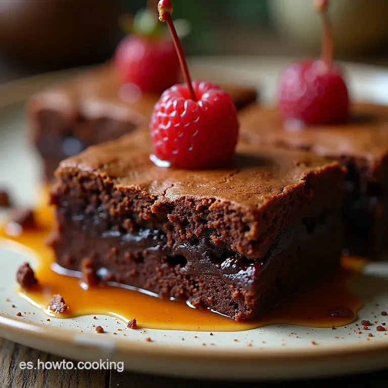 Brownies La Cr&oacute;nica El Secreto De La Costra Perfecta Y El Interior Fudgy presentation