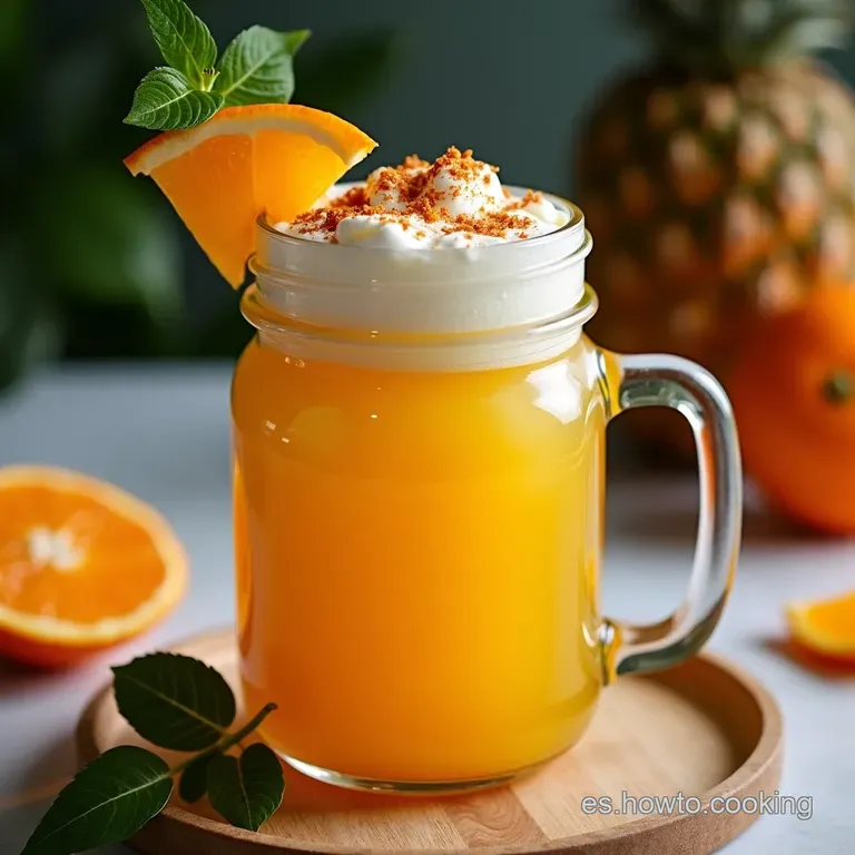 Caf&eacute; de CocoNaranja Un Despertar Tropical