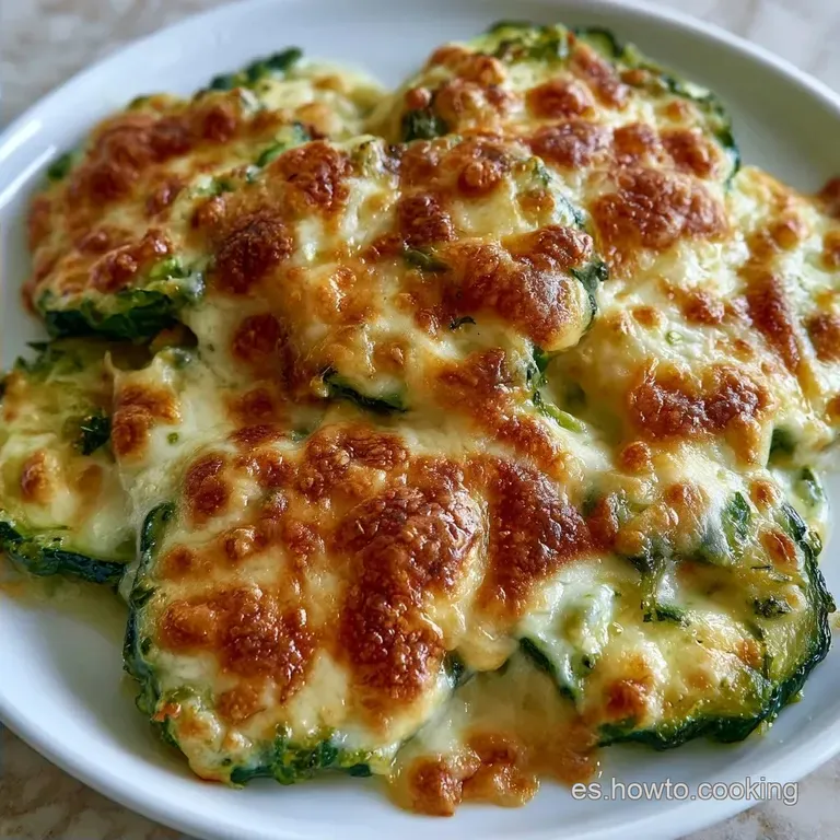 Calabacines al Horno con Queso: Gratinados