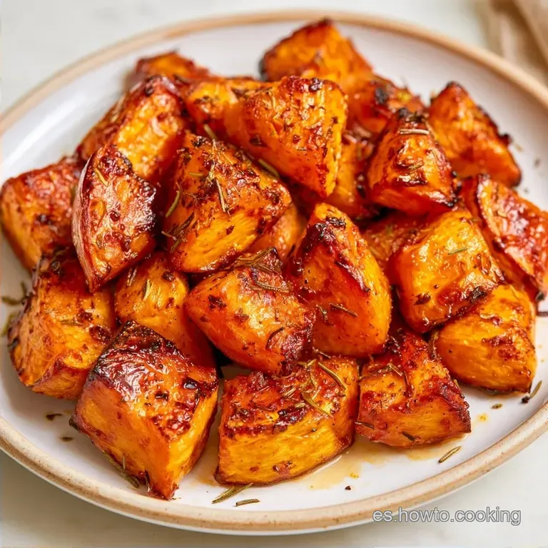 Calabaza Al Horno Caramelizada