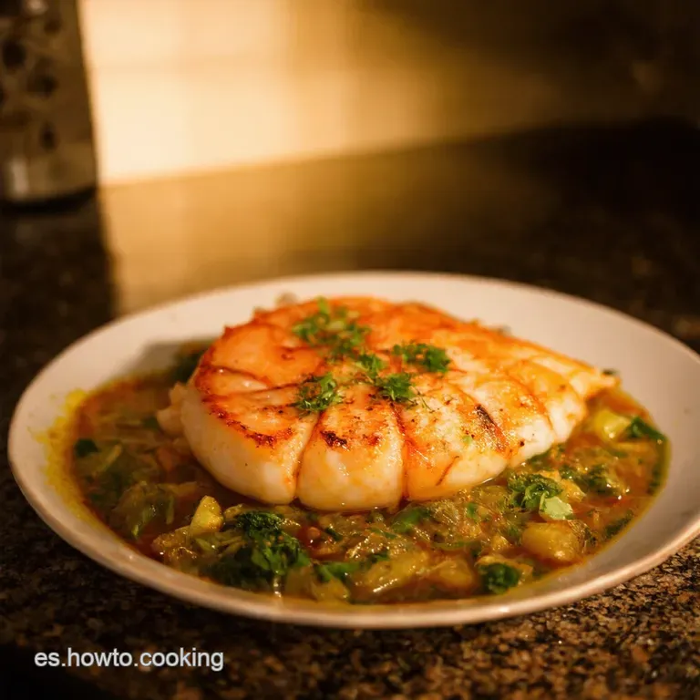 Calamar a La Plancha Con Lim&oacute;n Y Ajo presentation