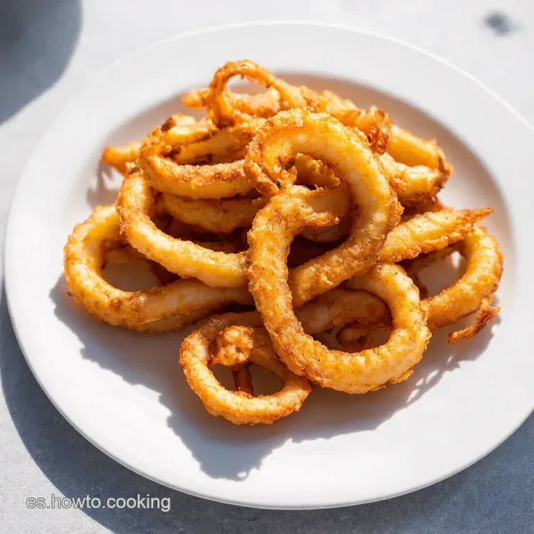 Calamares Fritos Crujientes con Tr&iacute;o de Salsas Explosivas