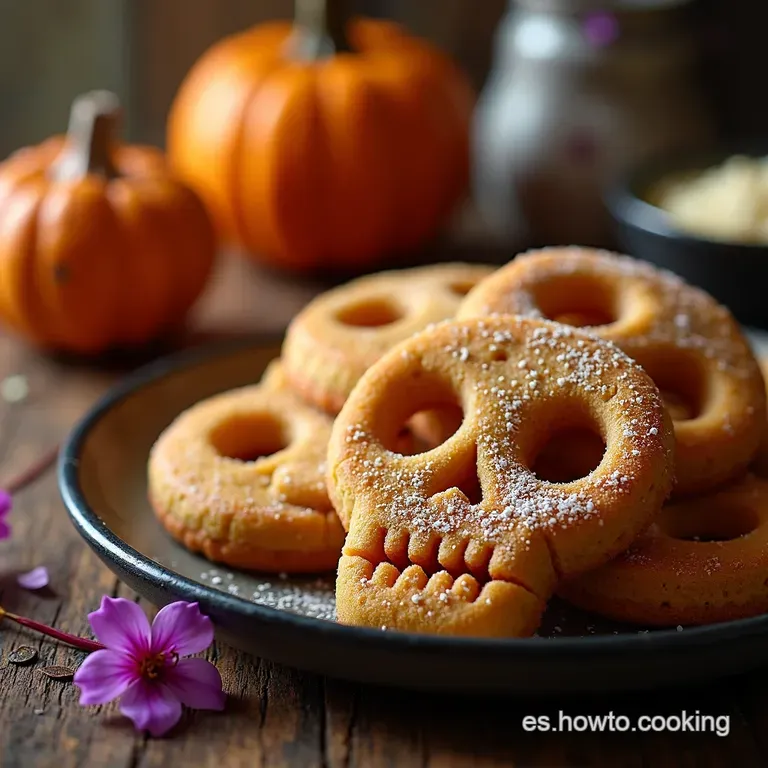 Calaveritas Dulces Galletas Festivas Para El D&iacute;a De Muertos presentation
