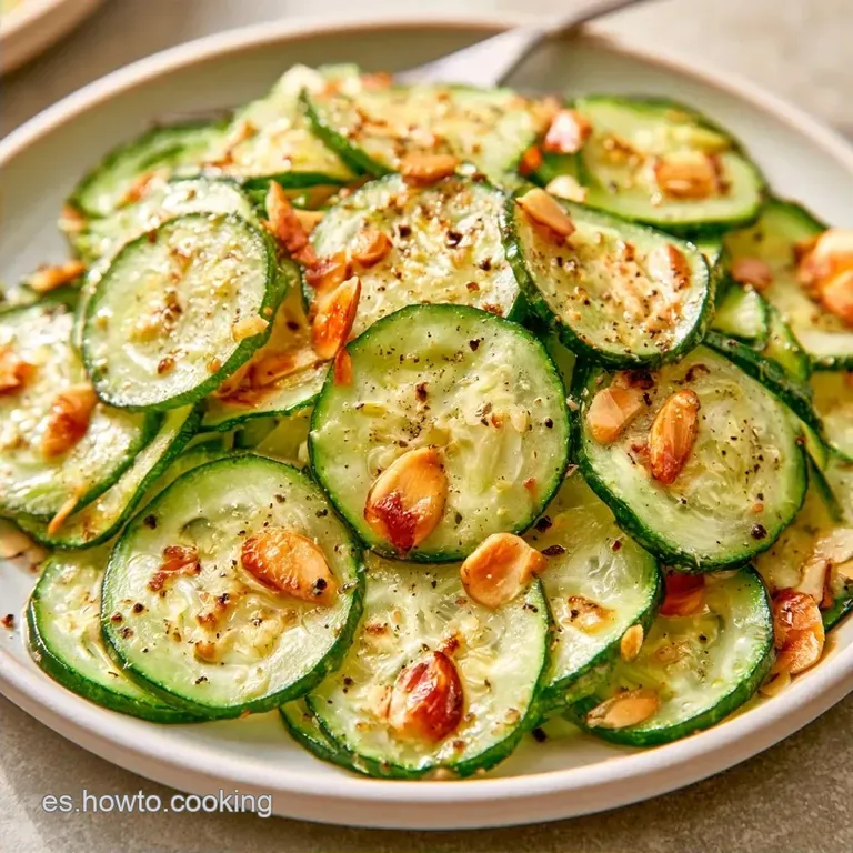 Carpaccio De Calabacín Y Almendras