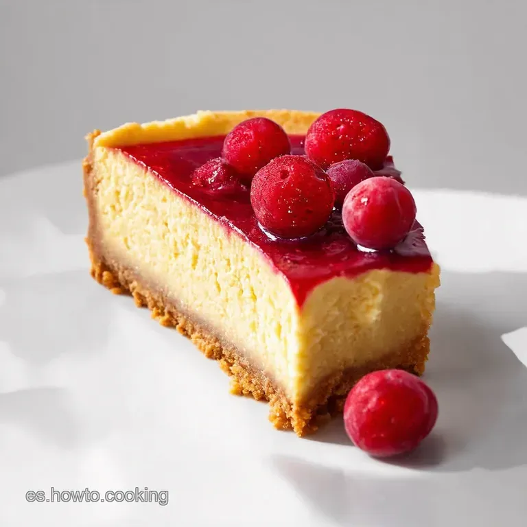 Cheesecake Cremoso de Frutos Rojos Un Postre Irresistible