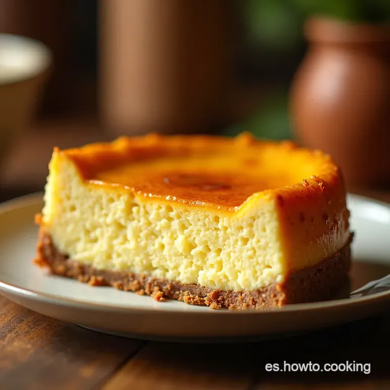 Cheesecake De Camote Abuelita Style presentation