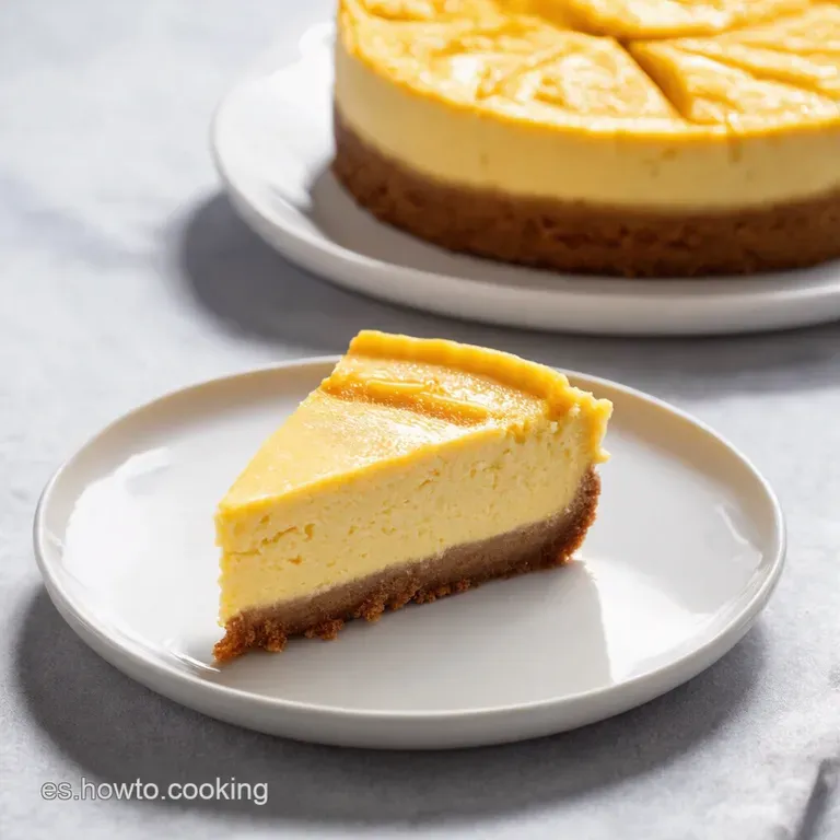 Cheesecake Delicioso de Pl&aacute;tano y Dulce de Leche