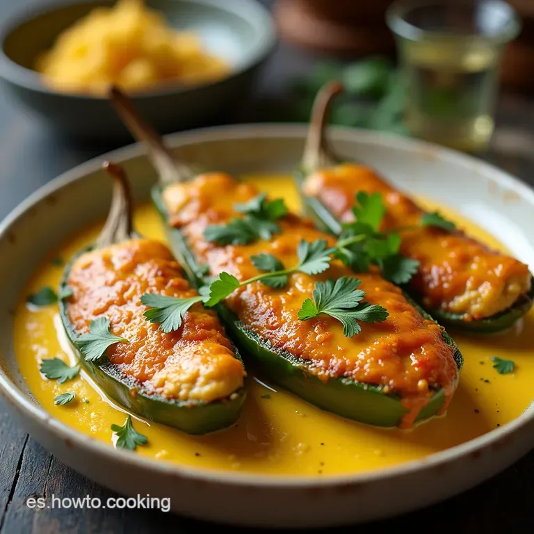 Chiles en Nogada Cl&aacute;sicos El Manjar Poblano con un Nogada Cremosa de Ensue&ntilde;o