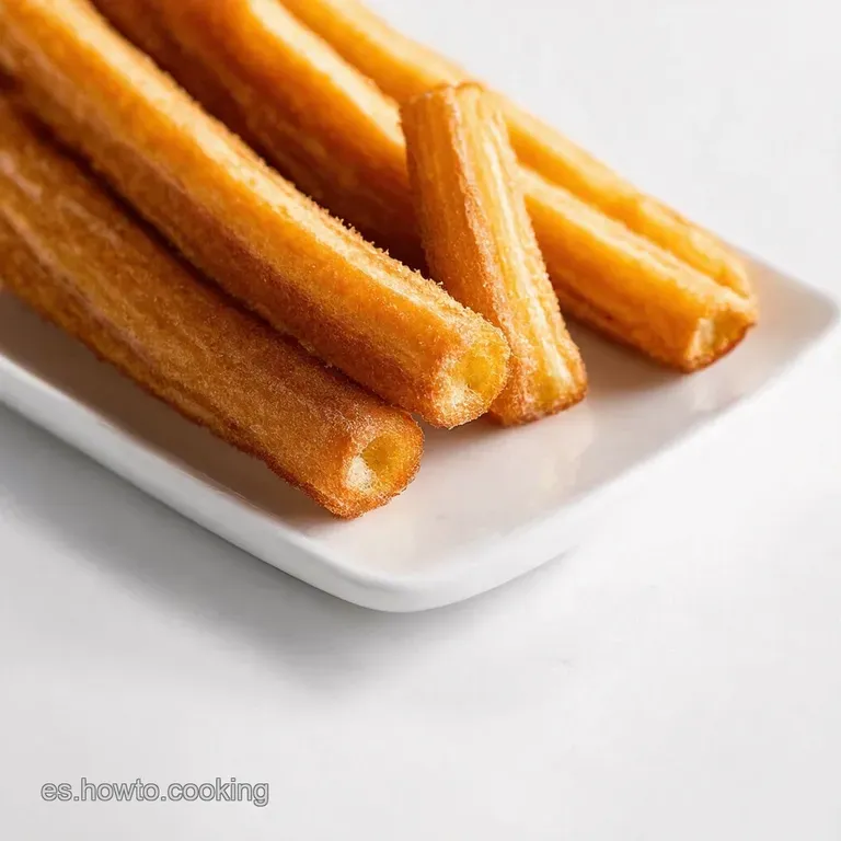 Churros Caseros Crujientes con Chocolate Caliente