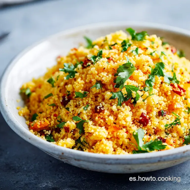 Receta Cous Cous Marroqu&iacute; F&aacute;cil: Pollo y Verduras