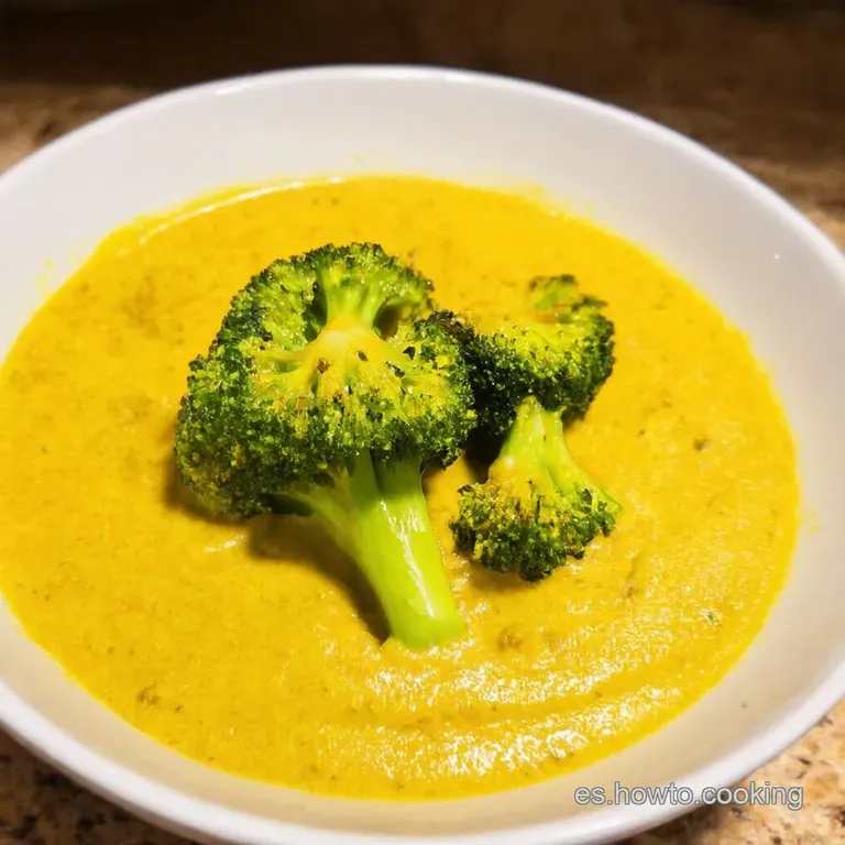 Crema De Br&oacute;coli Al Curry Sabor Que Enamora presentation