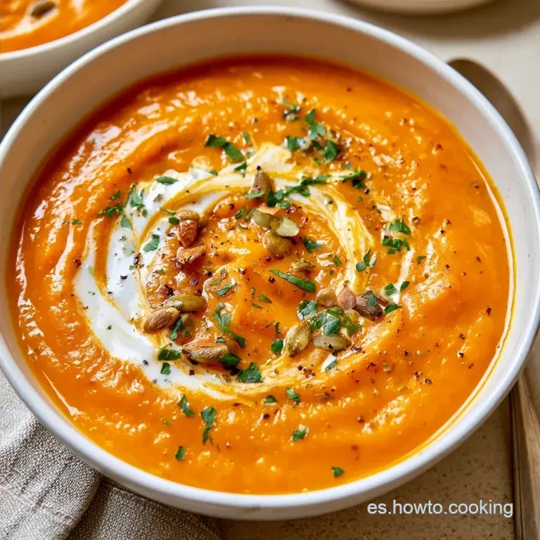 Crema De Calabaza Con La Thermomix en 49 Minutos