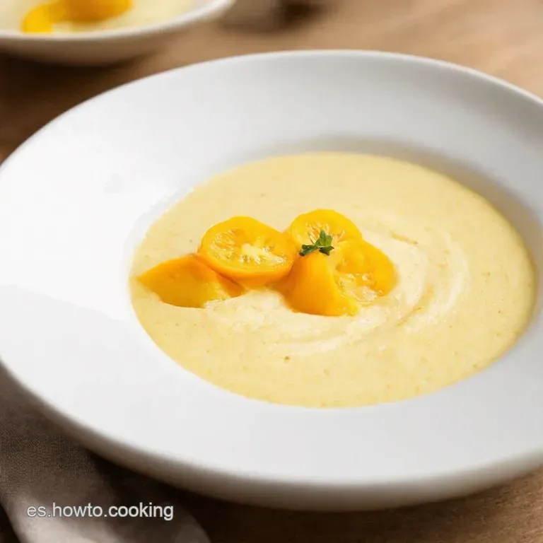 Crema de Zanahoria y Jengibre