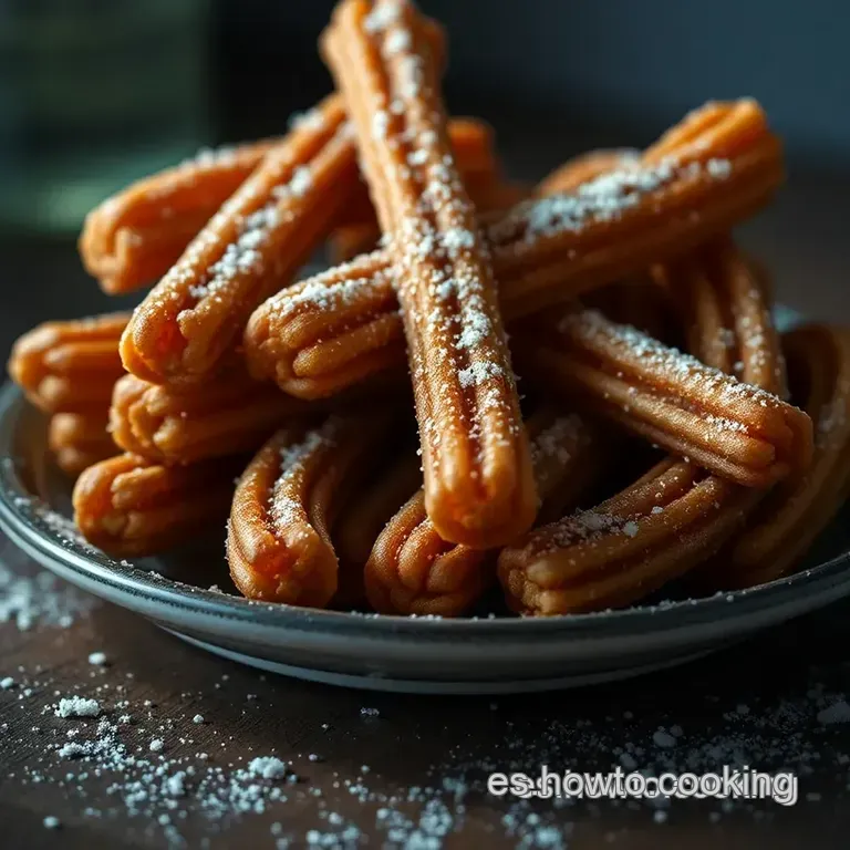 Crujientes Churros De La Abuela (&iexcl;Secreto Incluido!) presentation