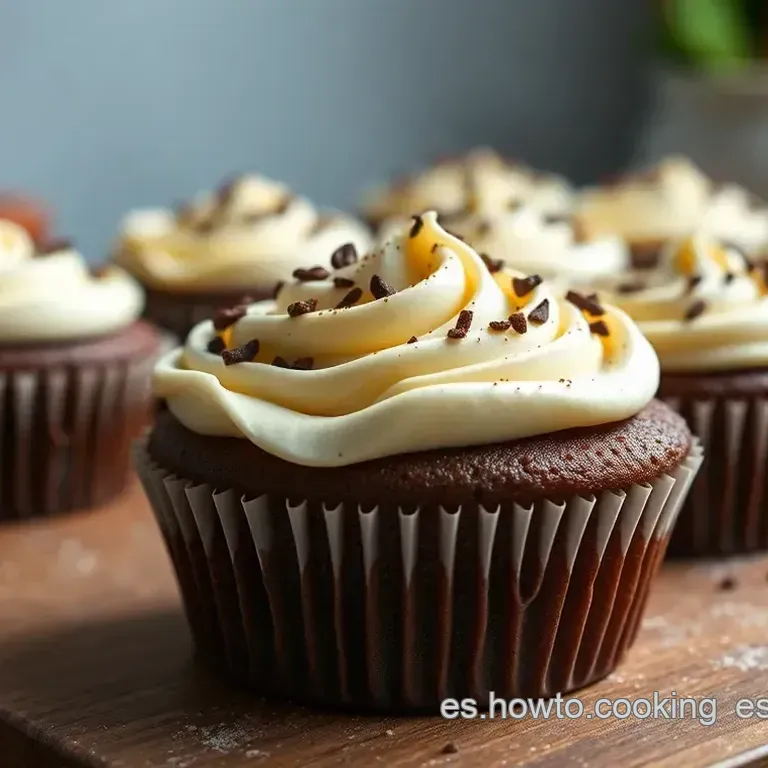 Cupcakes Hi-Hat de Chocolate al Estilo Alma Obreg&oacute;n