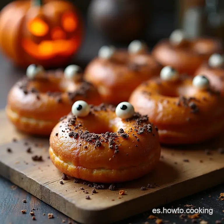 Donas Monstruo Para Halloween Que Sustos De Risa presentation