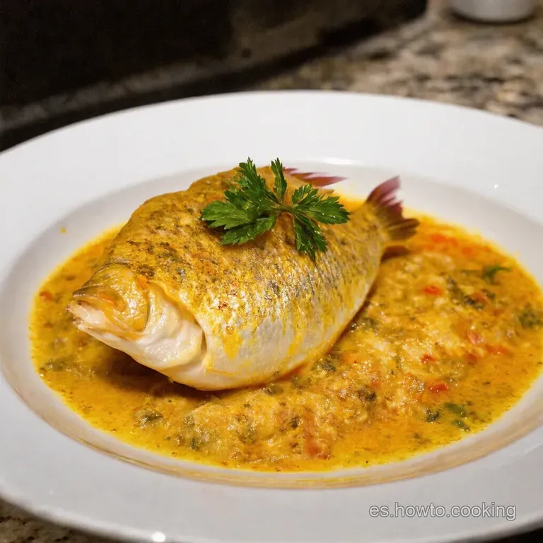 Dorada Calabrese Con &Ntilde;oquis Trufados presentation