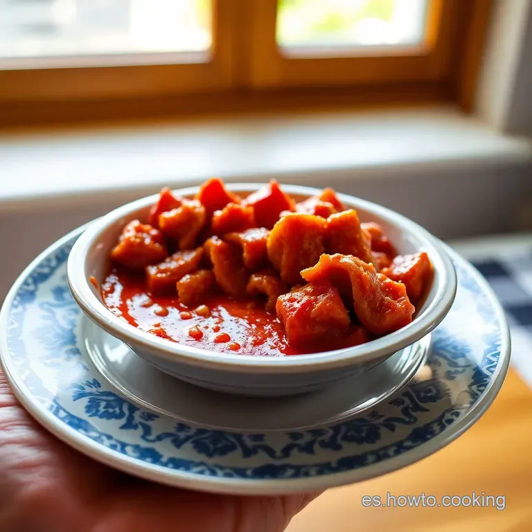 El Alma De Canarias Receta De Mojo Pic&oacute;n Aut&eacute;ntico presentation