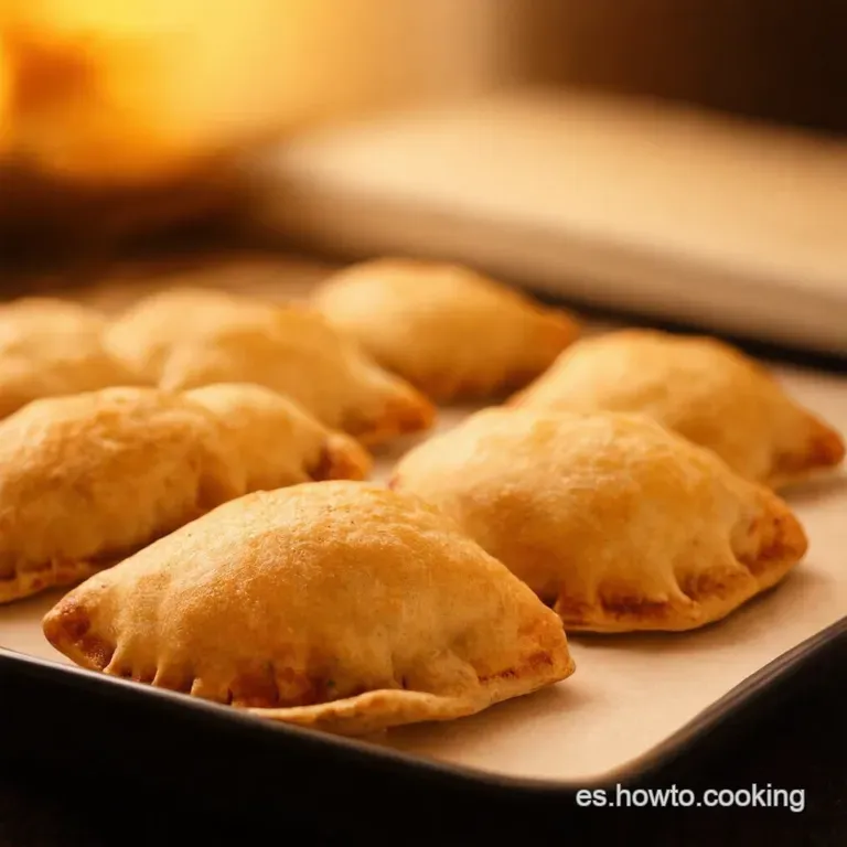 Empanadillas Al Horno Delicias Crujientes Y Rellenas presentation