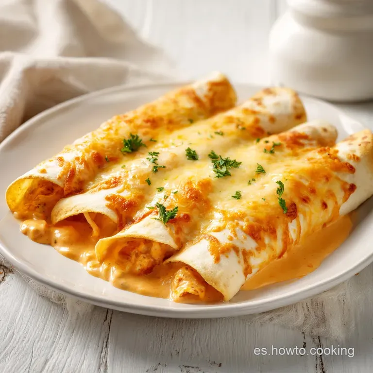 Enchiladas De Chipotle: Cremosas y Ahumadas