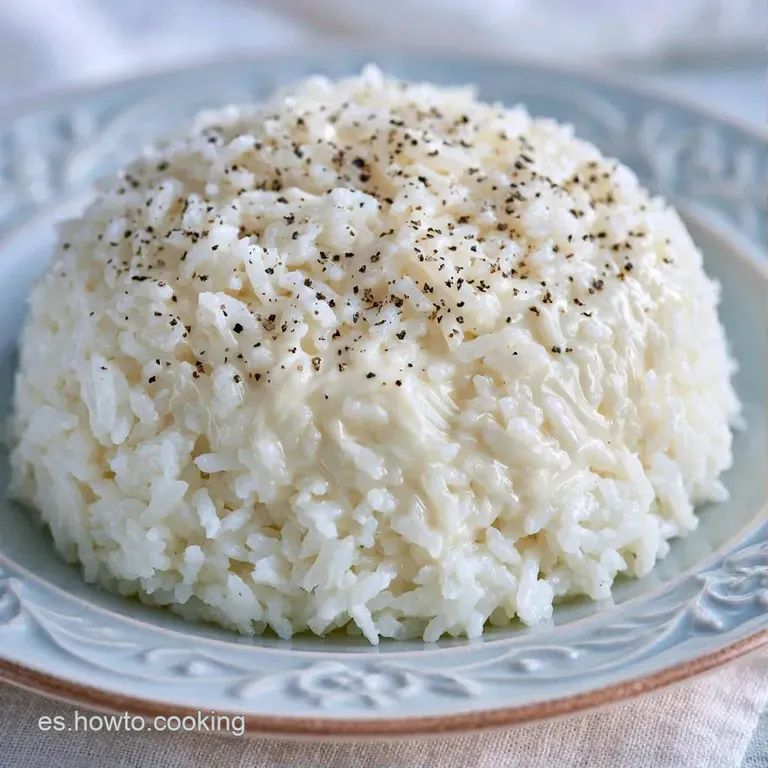 Ensalada cremosa en bol blanco con una hoja de perejil fresco arriba, iluminada con luz suave y natural de día.