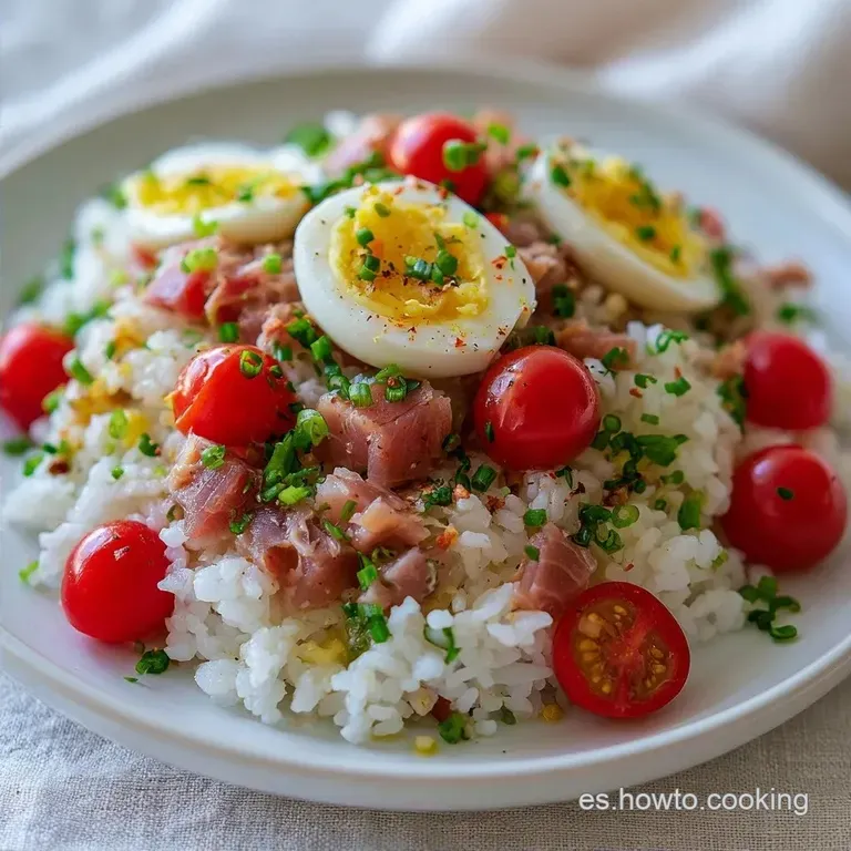 Ensalada De Arroz Valenciana Clásica en 30 Minutos