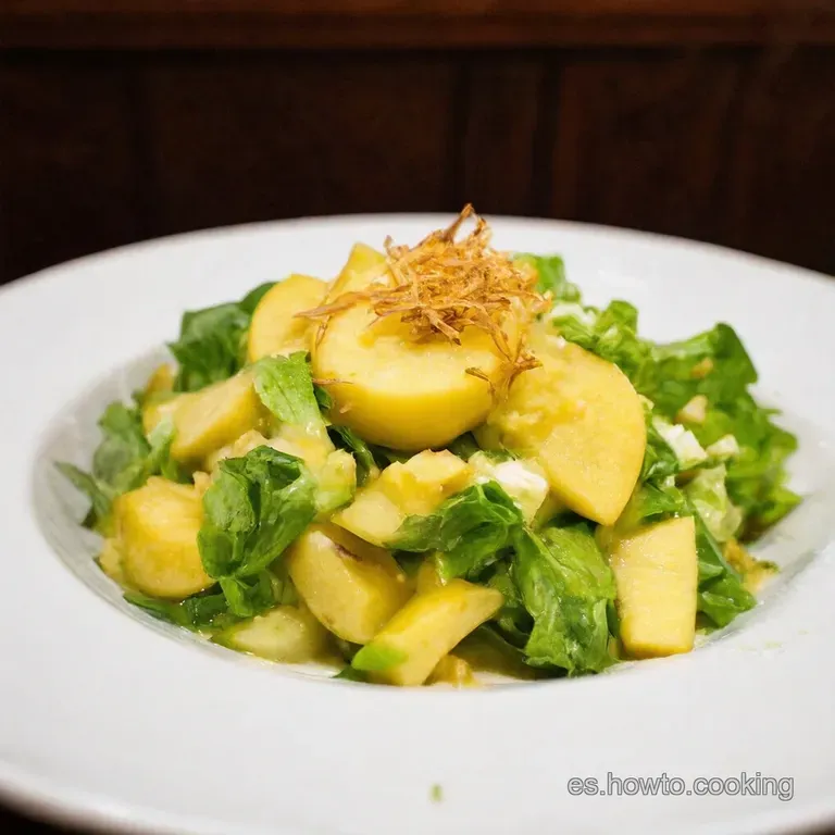 Ensalada De Manzana Cremosa Un Cl&aacute;sico Con Un Toque Moderno presentation