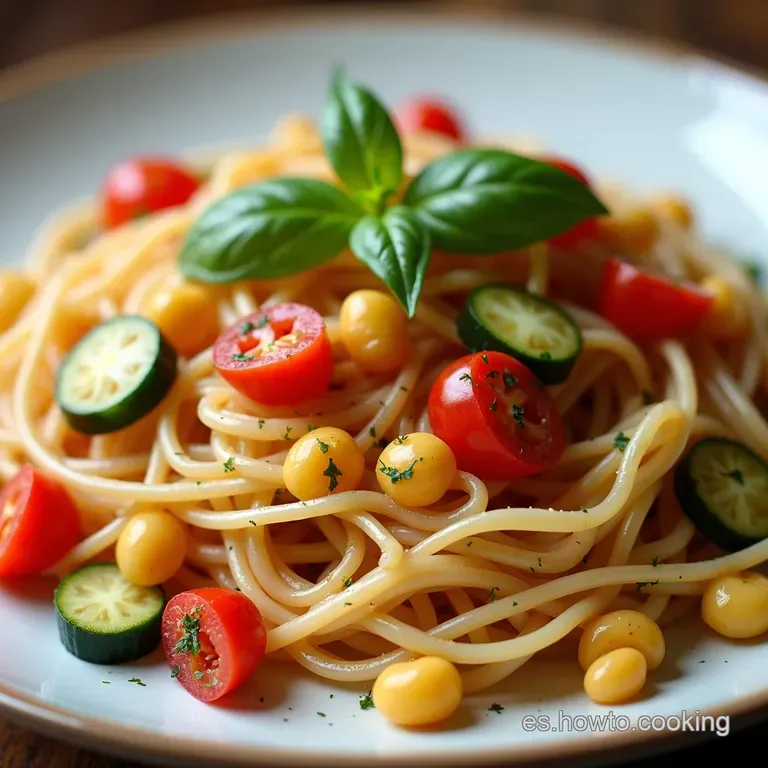 Ensalada de Pasta Mediterr&aacute;nea con un Toque Espa&ntilde;ol