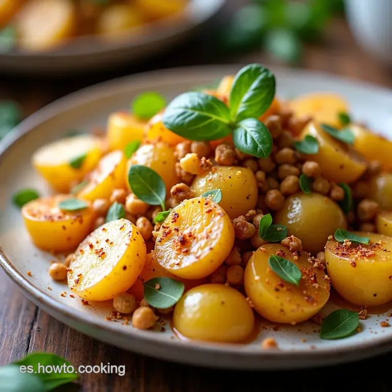 Ensalada de Patata con Sumac Sabor Mediterr&aacute;neo