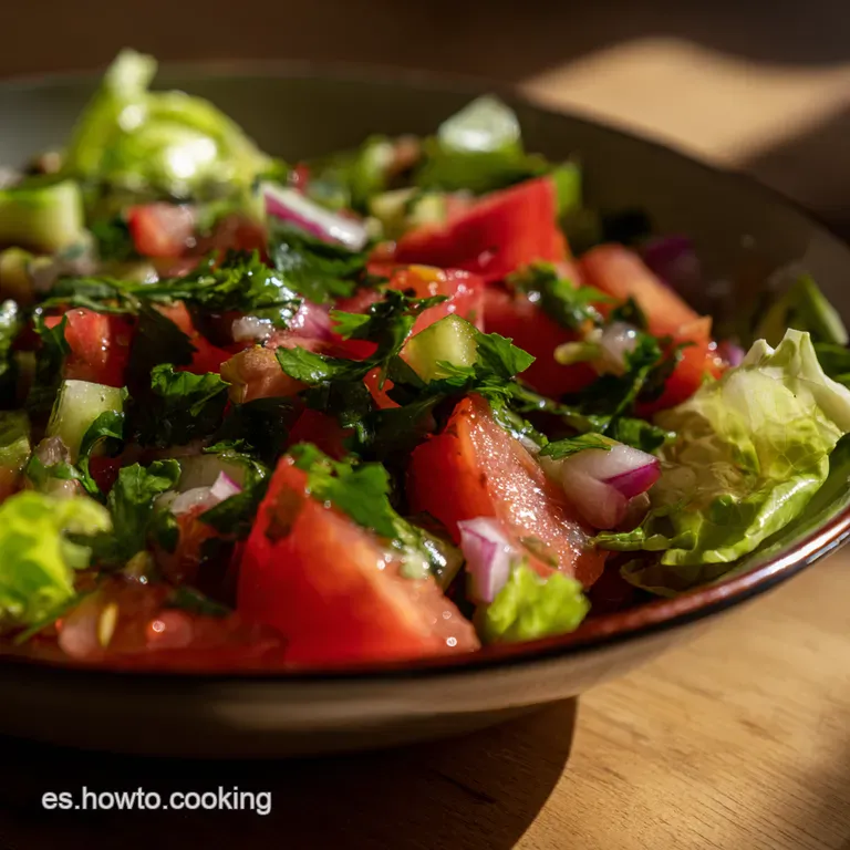 Ensalada de Verano a la Espa&ntilde;ola: Tomate Ventresca y Alegr&iacute;a