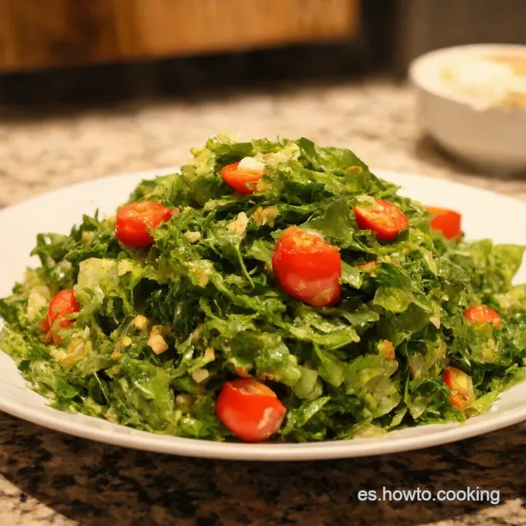 Ensalada De Zanahoria Con Toque Espa&ntilde;ol presentation