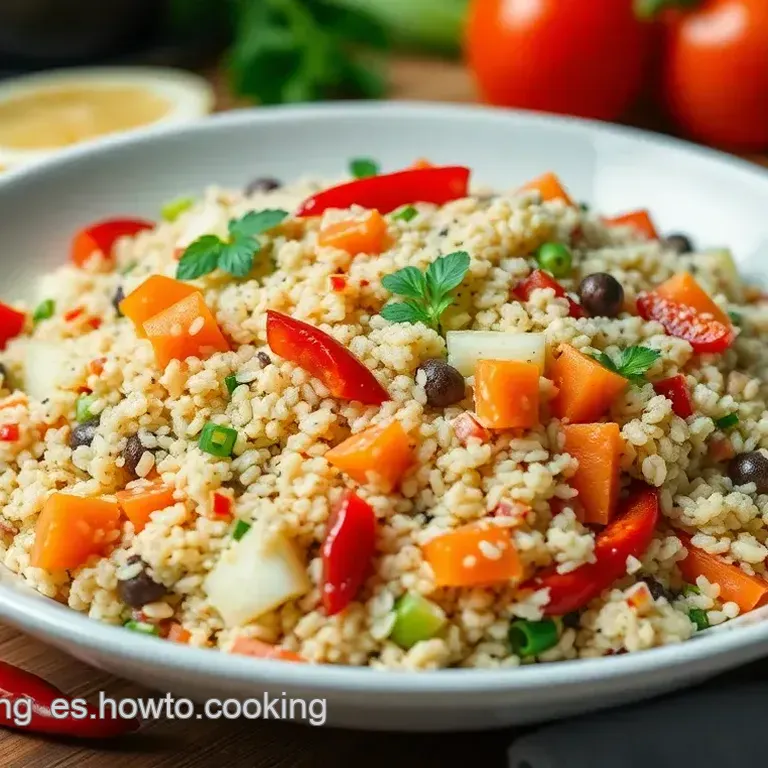 Ensalada Mediterr&aacute;nea de Quinoa: &iexcl;Cena Saludable en 20 Minutos!