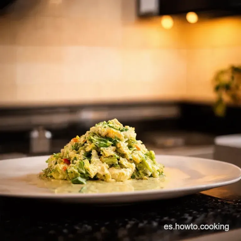 Ensaladilla De At&uacute;n a La Andaluza presentation