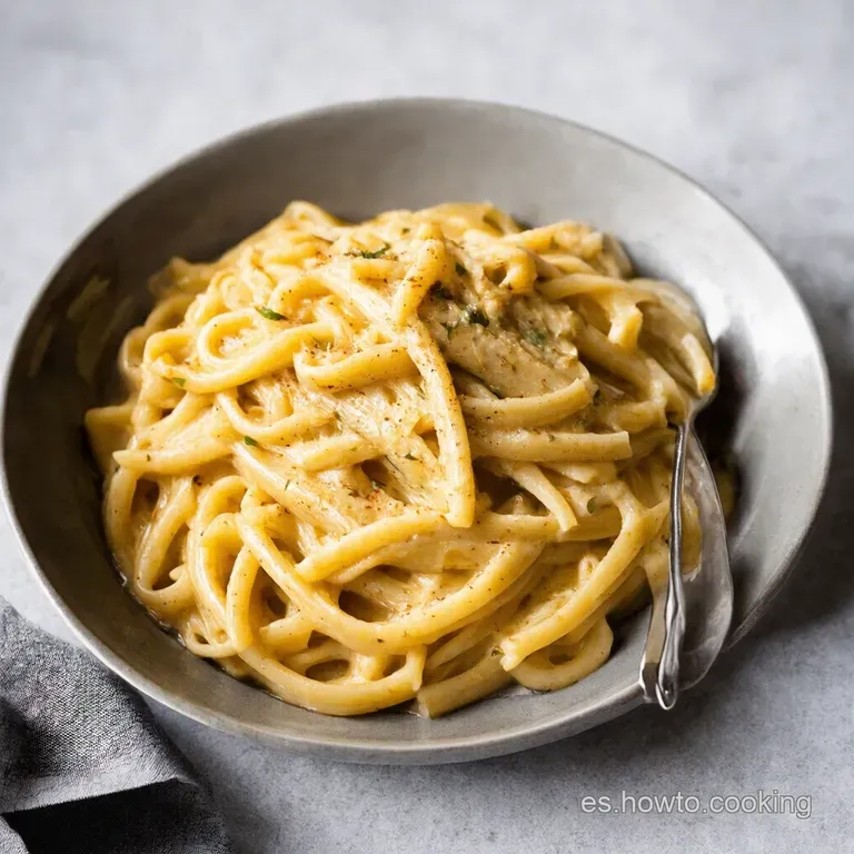 Espagueti a la Carbonara Aut&eacute;ntica