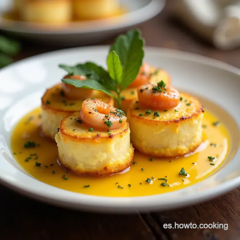 Espaguetis Cremosos con Camarones al Ajillo y Lim&oacute;n