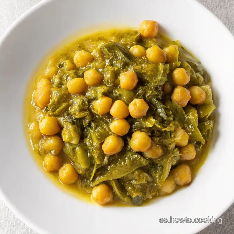 Espinacas con Garbanzos a la Andaluza