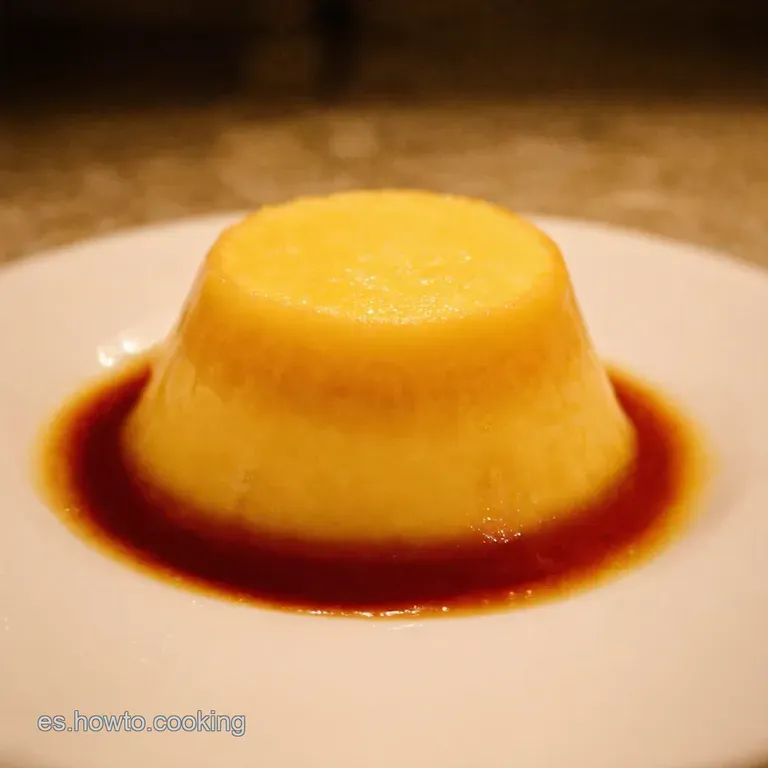 Flan Caribe&ntilde;o De Pi&ntilde;a Colada presentation