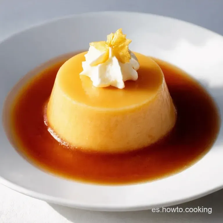 Flan Caribe&ntilde;o de Pi&ntilde;a Colada