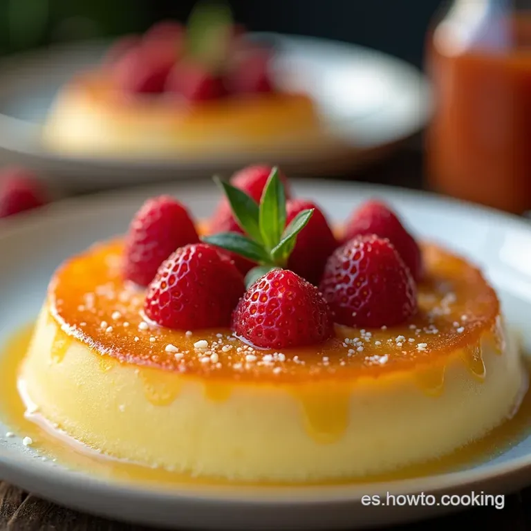 Flan de Frutos Secos Un Bocado Crujiente de Para&iacute;so