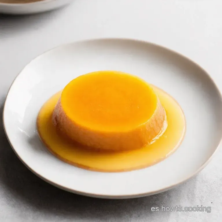 Flan de Mango Un Postre Tropical para Conquistar Corazones