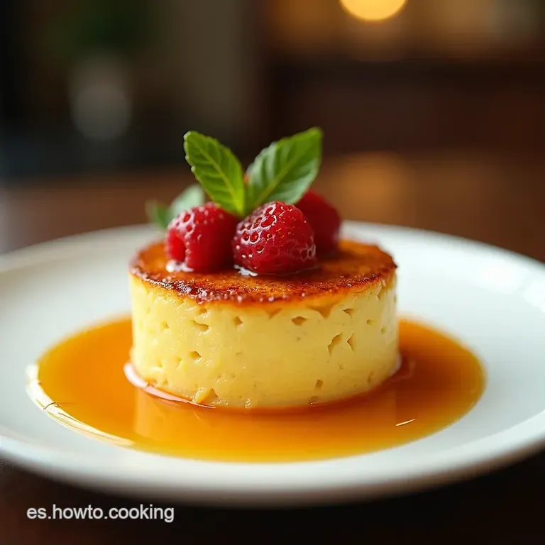 Flan de Microondas M&aacute;s R&aacute;pido Que un Piropo