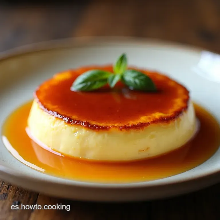 Flan Napolitano Cremoso La Receta Aut&eacute;ntica