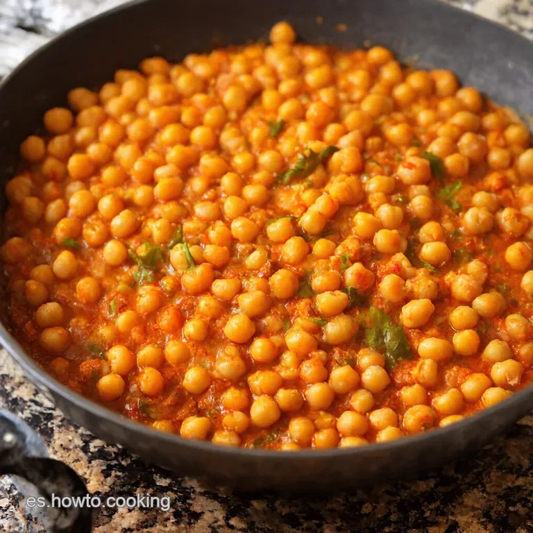 Garbanzos a La Andaluza M&aacute;s Flamenco Que Un Lunar presentation