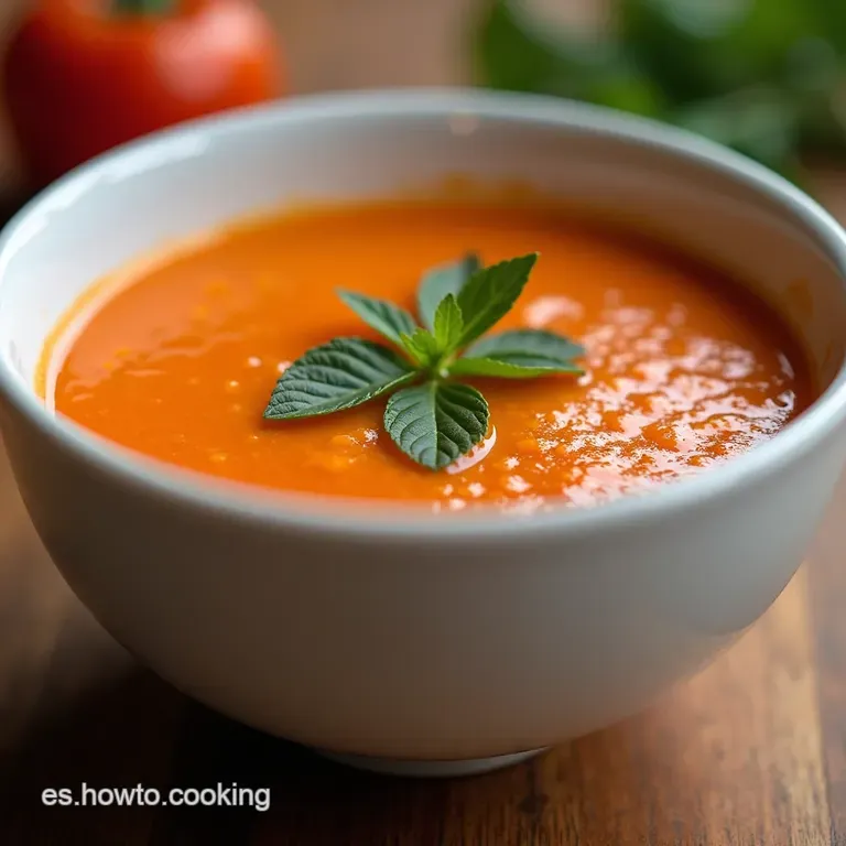 Gazpacho Andaluz El Frescor del Verano en un Cuenco