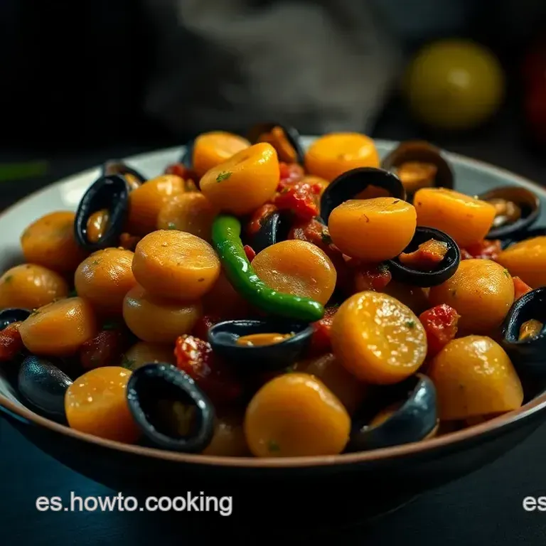 Guiso Marinero de Patatas con Mejillones