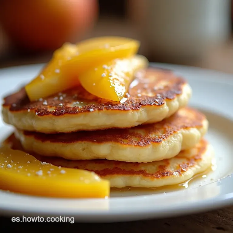 Hot Cakes de Manzana y Canela Un Desayuno con Sabor a Hogar