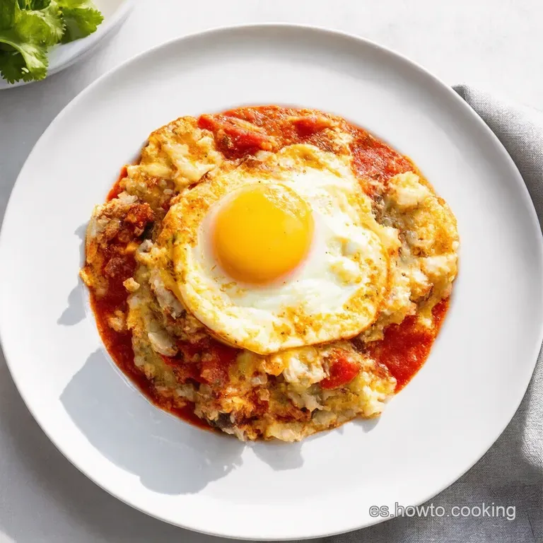 Huevos Rancheros con Salsa de Aguacate Cremosa