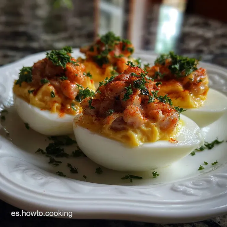 Huevos Rellenos de At&uacute;n Espectaculares